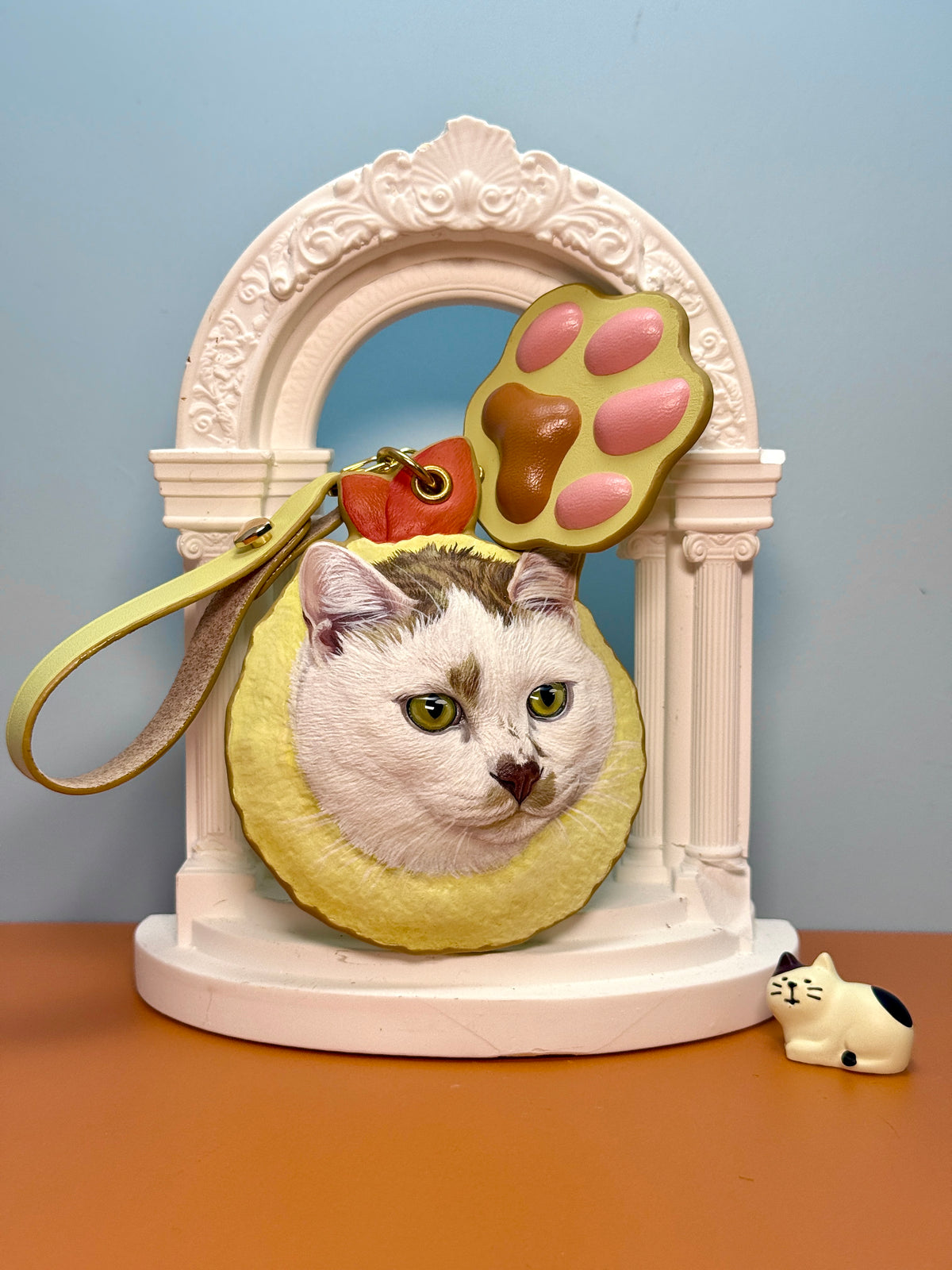 Custom Leather Pet Portrait Tag (basic)